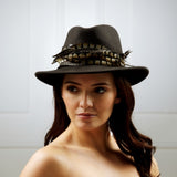 Hostie Hats Capricorn Felt Fedora