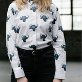 Gibson and Birkbeck Buffalo Print Shirt